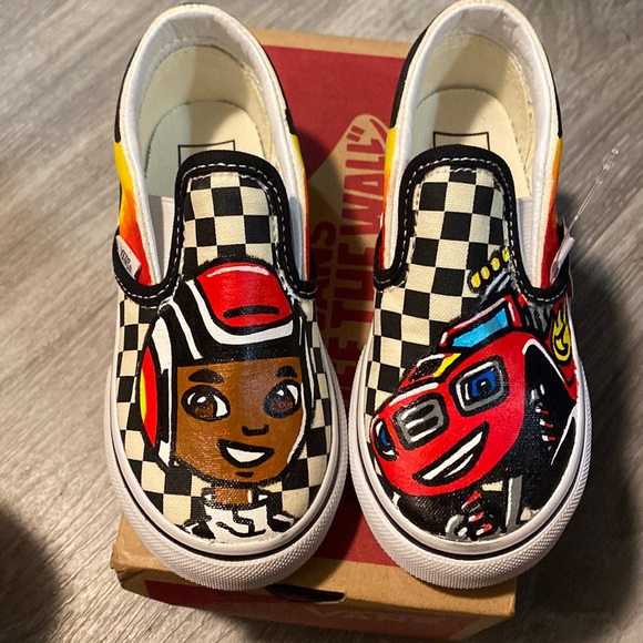Vans Other - Vans custom blaze monster truck shoes